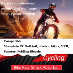 Bike Suspension Coil Spring, Rear Shock Absorber, 125mm, 150mm, 165mm, 190mm