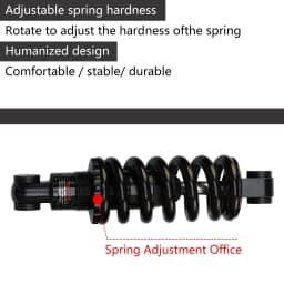 Bike Suspension Coil Spring, Rear Shock Absorber, 125mm, 150mm, 165mm, 190mm
