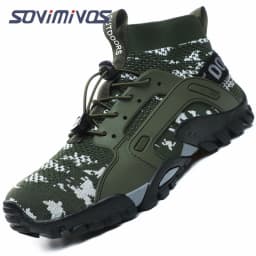 Water Shoes for Men Quick-Dry Aqua Shoes Men's Hiking Shoes Lightweight Water Sports Shoes for Swimming Fishing Kayaking