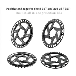 GOLDIX Children Bicycle Crankset 110/127/140/150/155/160mm Crank with Protective Disc 30T 32T Chainwheel Kids Bike Accessories