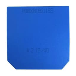 DHS-Hurricane 3 NEO Provincial Table Tennis Rubber, Professional Tacky Ping Pong Rubber, Blue Orange Sponge
