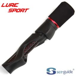 SEAGUIDE 2pcs SCXSS16 17 Spinning Reel Seat LN Nut Carbon Tube EVA Cap Rod Building Component Reel Seat Repair DIY Accessory