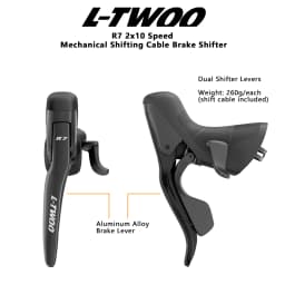 LTWOO R7 2x10S Road Bike Groupset Mechanical Cable Brake Shifter ZRACE 10 Speed Chain Cassette Compatible SHIMANO 4700 R3000