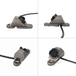 WADSN Tactical Hot Button Pressure Remote Switch Crane Plug For DBAL-A2 PEQ15 Sight M-lok Keymod Rail M300 M600 Scout Flashlight