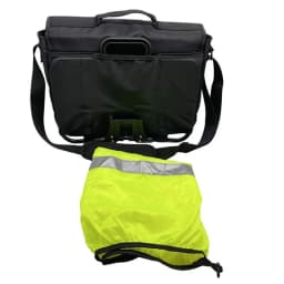 Folding Bike Bags & Panniers Use For Brompton Birdy BYA412 Front Storage Bag handbag sbag With Rainproof Cover Aluminum Mount