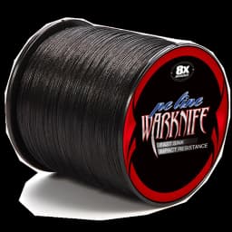 Warknife Fishing Line 1500M 8 Strands Braided Fishing Line Multifilament 6 -300LB Japan Multicolor Carp Fishing Braided PE Wire