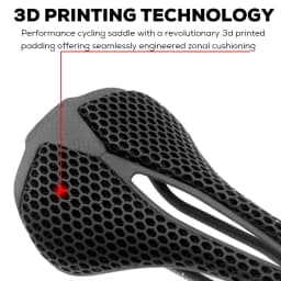 SYNCROS Bicycle Saddle Waterproof Material TPU 3D Printing Comfortable Breathable MTB Road Bike Cycling Seat Carbon Saddle