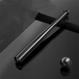 21inch Iron Baseball Bat Thicken Outdoor Self-defense Stick Softball Training Accessory Alloy Steel Durable Baseball Stick