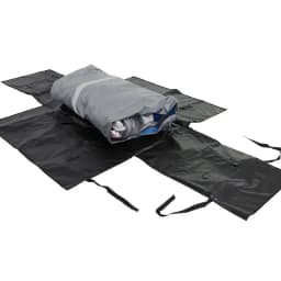 Inflatable Boat Storage Bag PVC Boat Carrying Bag Kayak Folding Storage PVC Inflatable Boat Foldable Storage Bag for Car