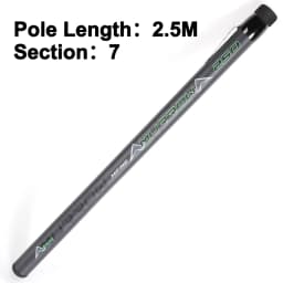 MIFINE MURROW Telescopic Fishing Net Rod 2M-3M Carbon Ultra Light Portable Landing Net Pole for Ponds Lakes Sea Accessories