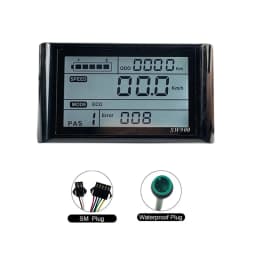 SW900 Electric Scooter LCD Display Meter Control Panel 5pin 24/36/48V E-Bike Bicycle Liquid Crystal LCD Instrument Communication