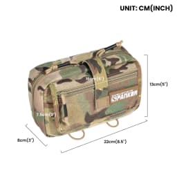 Outdoor Tactical Accessories Bag Molle Pouch EDC Tool Bag Utility Tactical Waist Pack Hunting Equipment Bag