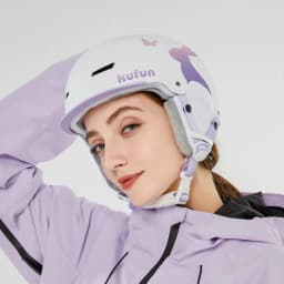 Kufun Ski Helmet Snowboard Winter Sports Cycling Snow Men Women Children Kids Warm Shark Pink Cat Deer White Blue 4-12 Years Old