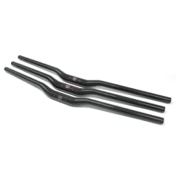 NO TRADEMARK Carbon Handlebar Mountain Bike Bicycle Handlebar Carbon Handlebar MTB 3K 31.8*600 760mm Swallow-Shaped Handlebar