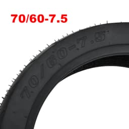 Original Jelly Vacuum Tire for Segway MAX G3 Electric Scooter ZT3 Wheel 70/60-7.5 Tubeless Self-healing Parts