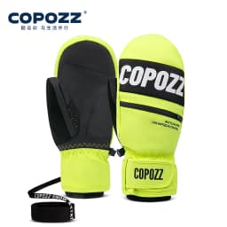 COPOZZ 3M Thinsulate Thick Adult Teenage Professional Snowboard Ski Gloves Windproof Winter Warm Thermal Snow Mittens Snowmobile