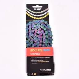 SUMC 9 10 11 12 speed Bicycle Rainbow Chain Colorful MTB Mountain Road Bike Shifting Chain With Missinglink For Shimano Sram