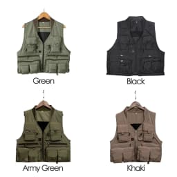 2026 New Korean Fishing Vest Quick drying Fish Vest Breathable Material Fishing Jacket Outdoor Sports Safety Rescue Fishing Vest