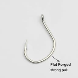 500pcs Fishing Hook Jigging Eyed Head Bright Tin Jighead Fishhook Rustproof for Pike Tuna Bass Sea Fishing Accessory Goods Pesca