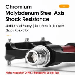 WEST BIKING CNC 3 Bearing Bicycle Pedals Ultralight BMX MTB Road Bike Pedals Non-slip Aluminum Alloy Reflective Cycling Parts