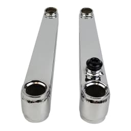 CEJLRO BMX 175MM Cranks 3PCS 48T-19mm Smaller Cr-Mo Tubular Crankarm For MID Bottom Bracket BMX Accessories