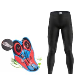 Cycling Men 9D Anti Slip Padded Gel Bike Tights Breathable Mtb Downhill Slope Mountain Bicycle Shockproof Long Pants
