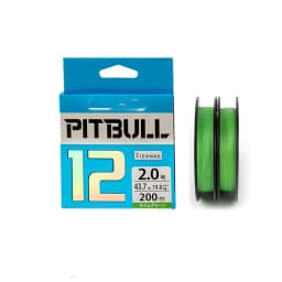 New Original Fishing Line PITBULL X12 Braided Wire PE line Material Multifilament Fishing Line Lure line green color