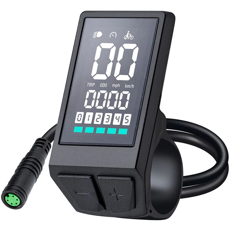 Electric Bike LCD Display BN136 for Bafang Mid Drive Motor BBS01 BBS02B BBSHD Conversion Mid Motor