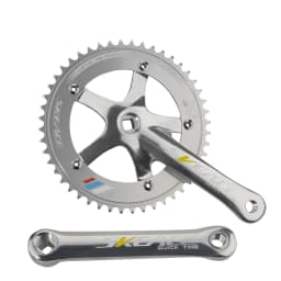 SKEACE 48T Bicycle Crankset Fixed Gear Chain Wheel BCD 144mm Spindle 110mm Racing Bike Crank Single Speed Chainring BMX Part
