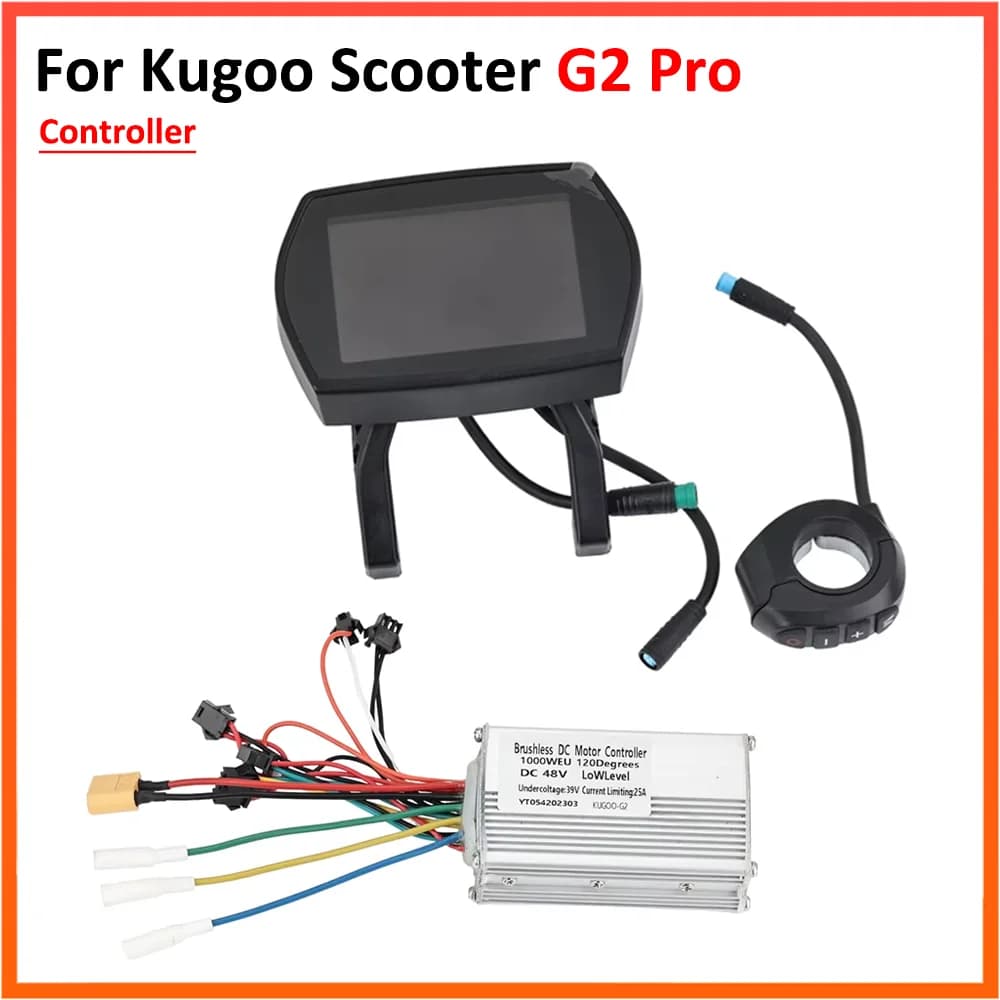 48V Brushless DC Motor Controller For KUGOO G2 PRO Electric Scooter LCD Display Digital Instrument Dashboard Parts
