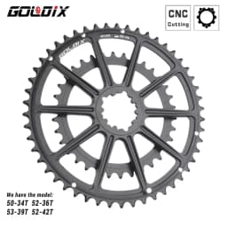 GOLDIX 50-34T/52-36T/53-39T Road Bike Crank Ultralight 22/20 speed crankset for SHIMANO SRAM 105 7020 8020 transmission