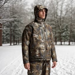 Hifad Men's High Quality Winter Waterproof Insulation Fishing Jacket Hunting Clothing