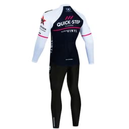 Winter QUICK STEP Cycling Jerseys Set MTB Bike Clothes Maillot Ropa Ciclismo Invierno Bicycle Thermal Fleece Cycling Clothing