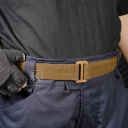 KRYDEX Tactical EDC Belt Hook & Loop Inner Belt 1.5" Nylon Duty Concealed Carry Base Belt Outdoor Men Waist Belt