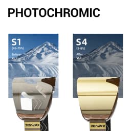 KAPVOE Magnetic Snow Goggles Double Layer Anti-Fog UV Protection for Skiing Snowboarding High-definition Clarity Unisex Skiing