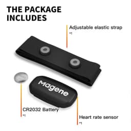 Magene Heart Rate Sensor H303 Bluetooth ANT Upgrade HR Monitor With Chest Strap Dual Mode Computer Bike Sports Band Belt