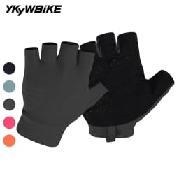 YKYWBIKE 60% off Bicycle Accessories Cycling Gloves Half Finger Summer Sports Shockproof MTB Bike Light Soft 자전거 장갑
