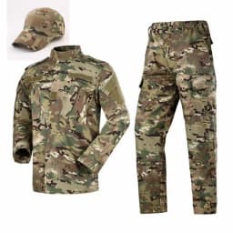 Gift Hat 2025 New Navy BDU CP Multicam Camo Suit Camo E Uniform Tactical Hiking Airsoft Farda Only Jacket & Pants