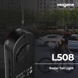 Magene L508 Bike Radar Tail Light Bicycle Rear Brake Sensing Lamp Waterproof LED Cycling Taillight