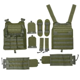 SINAIRSOFT Nylon Tactical Plate Carrier Vest Quick Release Lightweight MOLLE Hunting Airsoft Combat Vest Adjustable Utility Vest