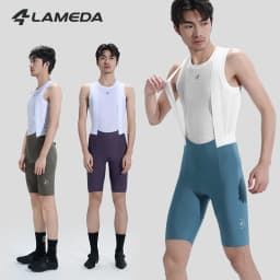 LAMEDA Cycling Bib Shorts Men's Road Bike Shorts Long-distance Pad Riding Pants Professional Cycling Shorts Summer Bike Clothes