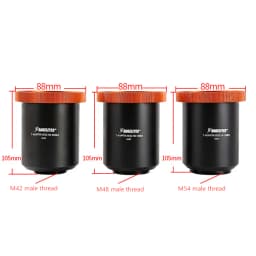 Full Metal T-Adapter for Celestron 9.25”/11”/14” EdgeHD Telescope Photography M42/M48/M54