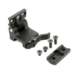 Evolution Gear Magnifier Mount Switch to Side STS Mount for G33 G43 G45 Magnifier, 7mm Riser Mount