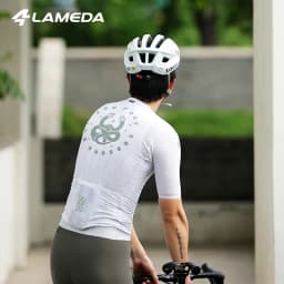 LAMEDA Pro Cycling Short Sleeve Jersey Men Breathable Quick-Dry Bike Clothing MTB Cycling Jersey Comfortable Fit for Road Bike