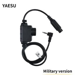 Tactical NEW RAC PTT Military Version WADSN Headset COMTA WST TAC-SKY Earphone Hunting Headphone Baofeng Kenwood 7.0mm Plug PTT