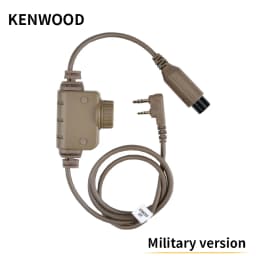 Tactical NEW RAC PTT Military Version WADSN Headset COMTA WST TAC-SKY Earphone Hunting Headphone Baofeng Kenwood 7.0mm Plug PTT