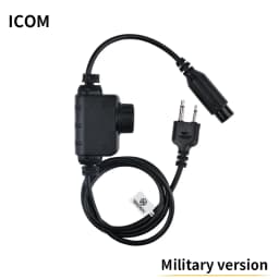 Tactical NEW RAC PTT Military Version WADSN Headset COMTA WST TAC-SKY Earphone Hunting Headphone Baofeng Kenwood 7.0mm Plug PTT
