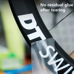 READU Road Bike Disc Brake Rim Protective Film Bicycle Paster Scratch-Resistant Protector Bike Stickers TPU Guards For 2 wheels