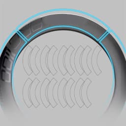 READU Road Bike Disc Brake Rim Protective Film Bicycle Paster Scratch-Resistant Protector Bike Stickers TPU Guards For 2 wheels