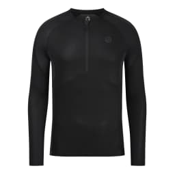 YKYWBIKE Men's Cycling Shirt Casual Road Bike Training Jersey Long Sleeve Partial Zipper Breathable MTB Shirt
